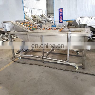 Discount Vegetable Used Bubble Type Washing Machine Vegetable Fruit Bubble Washer Vegetable Cleaning Machine Commercial Fruit