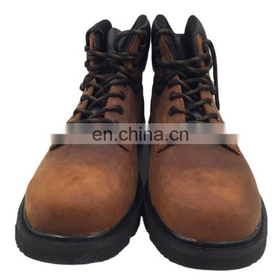 Genuine Leather Anti-smash pu Safety Shoes boots safety shoes