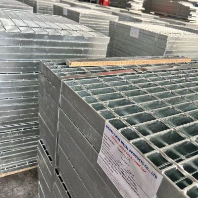 hot dip galvanised steel grating panels