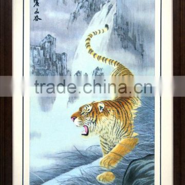 Suzhou handmade embroidery arts and crafts of tiger