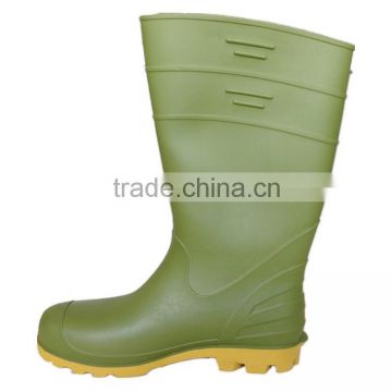 PVC RAIN BOOTS Safty rain boot gum boots\brand rain safety shoes