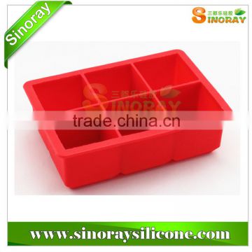 Square Silicone Ice Cube Tray from Sinoray