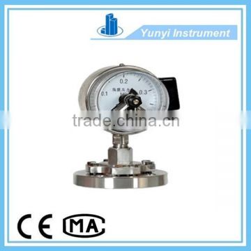 diaphragm pressure gauges Transmitter with electric contact