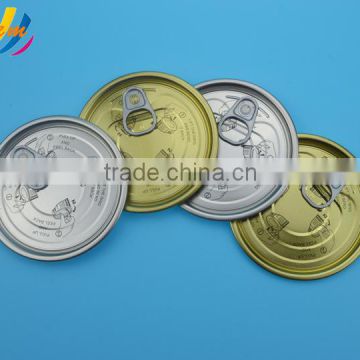 83mm tinplate easy open end tin can lid