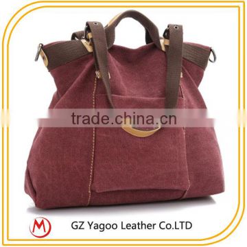 Exported Canvas Big Size Promotion Tote Bag for shopping