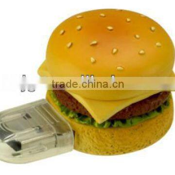 Latest&New Design Hamburger Shape USB Flash Drive For Promotion