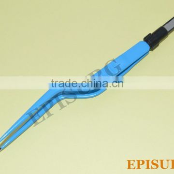EAR Bipolar Forceps Reusable 16.5 cm, Tip 0.5 mm Electrosurgical Instruments