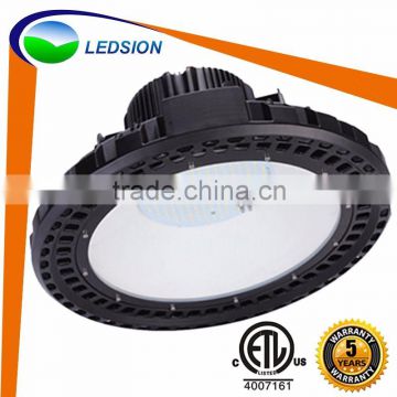 100W ETL and DLC Approved UFO light fixtures leds/led high bay US warehuose