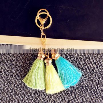 Tassel Keychain Neon tassel keychain purse charm purse decoration