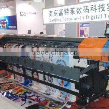 3.2m ecosolvent plotter with 2 pcs dx5 print head for poster, vinyl, one way vision, etc.