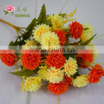mini artificial sik flower for interior decoration