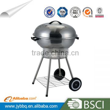 High quality balcony round stainless steel gas grill