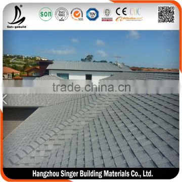 2015 New Hot Sale Roofing Shingle And Roof Gutter For Beautiful Roofing System