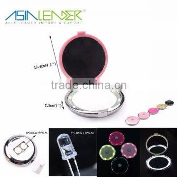 8 LED / 0.48W/40LM LED Portable Mirror, Mirror with Lights Portable