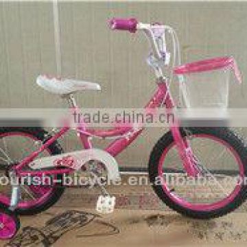 pink child bike