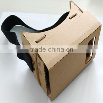 google DIY cardboard-3D glasses- Virtual reality headset For smartphone