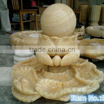 RF-013 China Juparana high quality rotating granite ball fountain