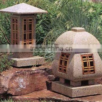 Chinese marble stone lamp (granite lamps,marble lamp, stone sculpture)