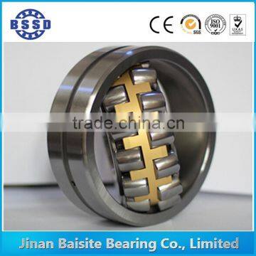 low price 22217 spherical roller bearing brass cage steel cage