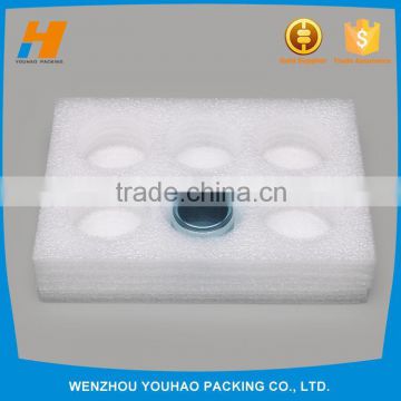 Alibaba China custom design best selling white protective foam block for bottle packing