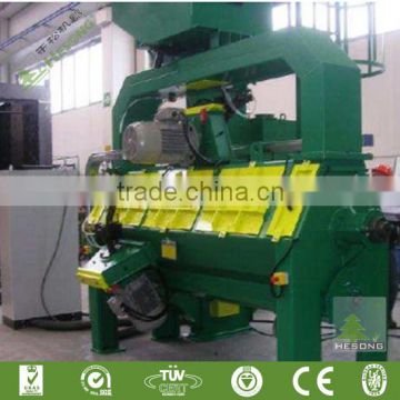 Shot Blasting Machine For Solid Square Steel And Round Bar Steel Surface Cleaning