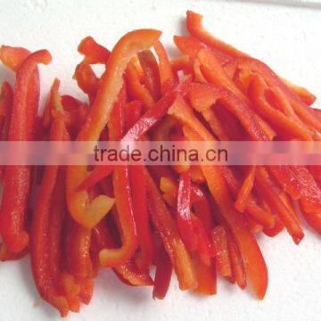 IQF red pepper strip