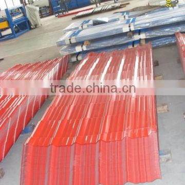 Gauge corrugated tile steel sheet