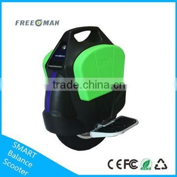 Most popular 18km/hour 30km-40km range per charge single wheel self-balancing electric hoverboard unicycle scooter
