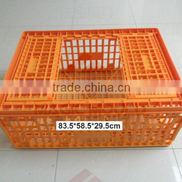 huangyan large size in good quality plastic chicken transport cage mould maker