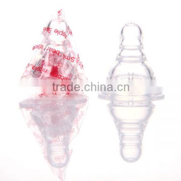 Unique Products From China Liquid Silicon Funny Baby Feeding Nipples
