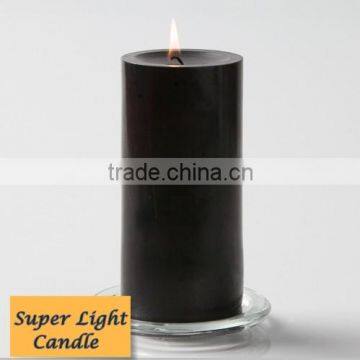 black pillar religious church candle