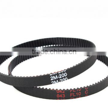 Closed loop rubber S2m timing belt /3D printer belt