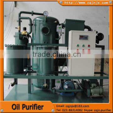 Junneng high efficient Double-stage transformer oil vacuum oil refinery machine