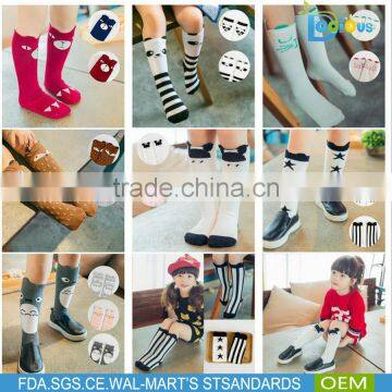 china custom sock manufacture cartoon knee high socks bulk wholesale socks