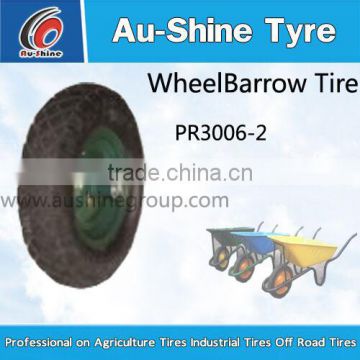 China high quality wheelbarrow tire 3.50-8 / 3.00-8 /3.25-8/ 4.00-8 /6.50-8 to Brazil Market