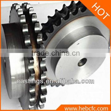 Pitch 38.1mm Low Noise Long Working Life Stock Bore opc chain wheel
