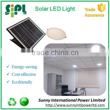 New free solar lighting with led panel ceiling light for home