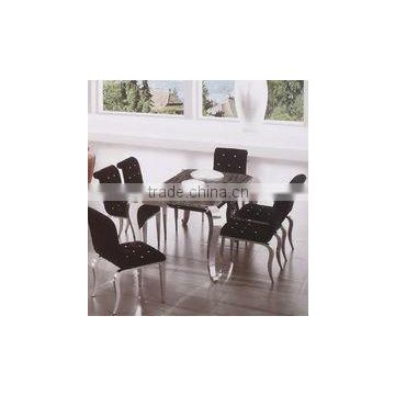 VT-017A Marble top dining table