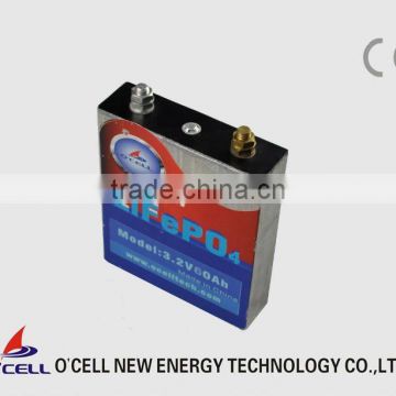 LiFePO4 3.2V60Ah prismatic Battery