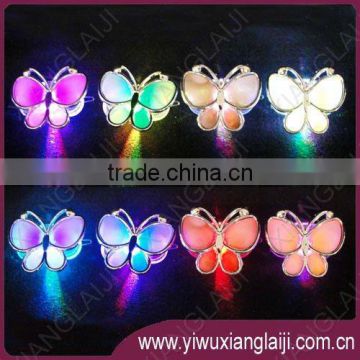 butterfly LED flashing hair clip
