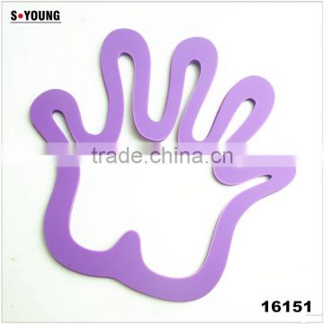 16151 hand shape silicone high temperature heat insulation mat