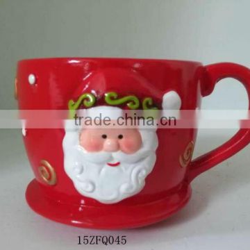 Christmas gifts Santa Claus mugs decorations flower pots