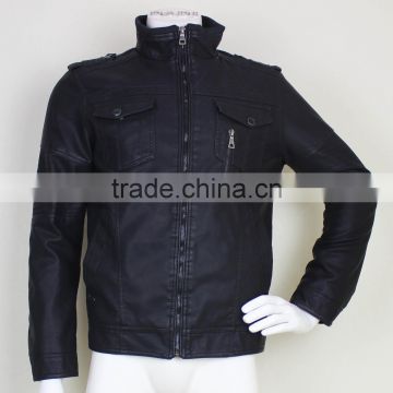 Used PU Leather Jackets For Men