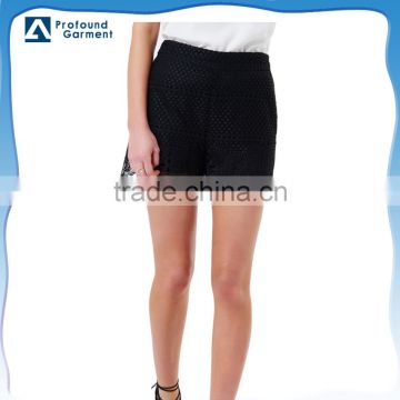 plain sexy blank lace fitness dri fit custom work shorts women summer wholesale