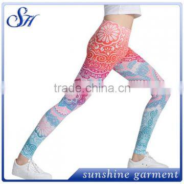 92%polyester 8%spandex women's leggings wholesale 2017 KX007