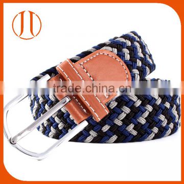 Black gray blue Cotton Pin buckle webbing weaving fabric strap belt