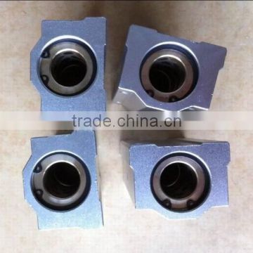 self-lubricating graphite bronze bushes with block