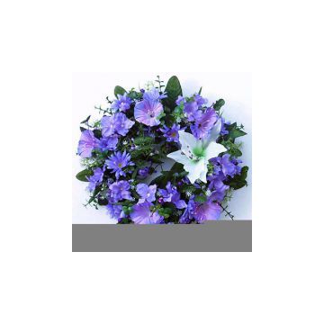 Sell Artificial Purple Wreath