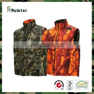Orange Insulated Reversible Hunting Vest