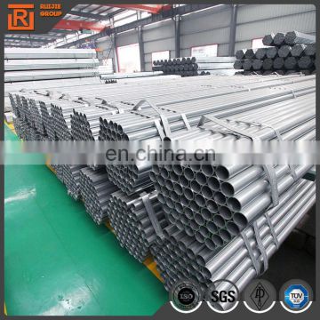 BS1139 galvanized scaffolding tube 1 1/2" ss400 hot dipped galvanized steel pipe